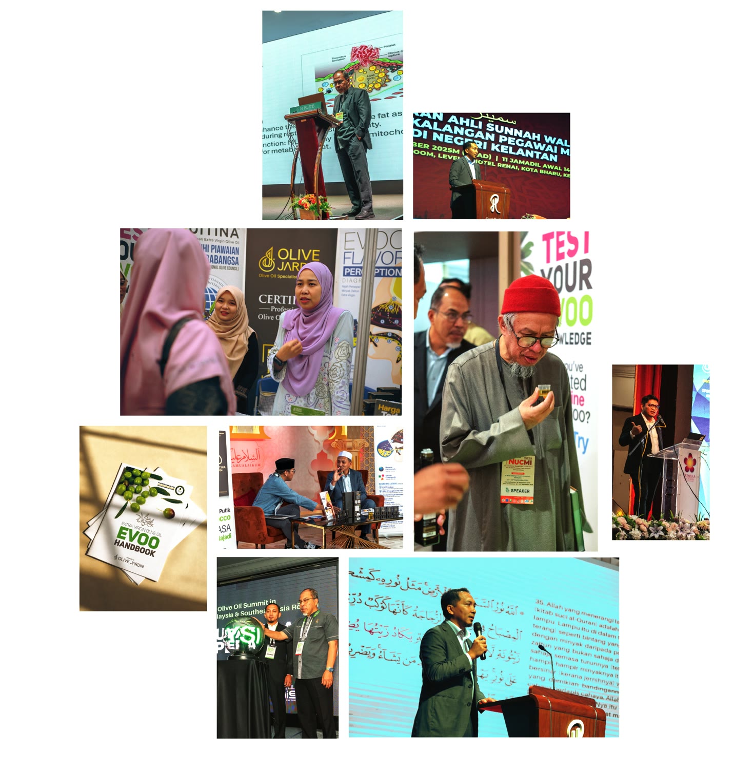 Knowledge sharing — professional events, conferences, organoleptic tasting sessions