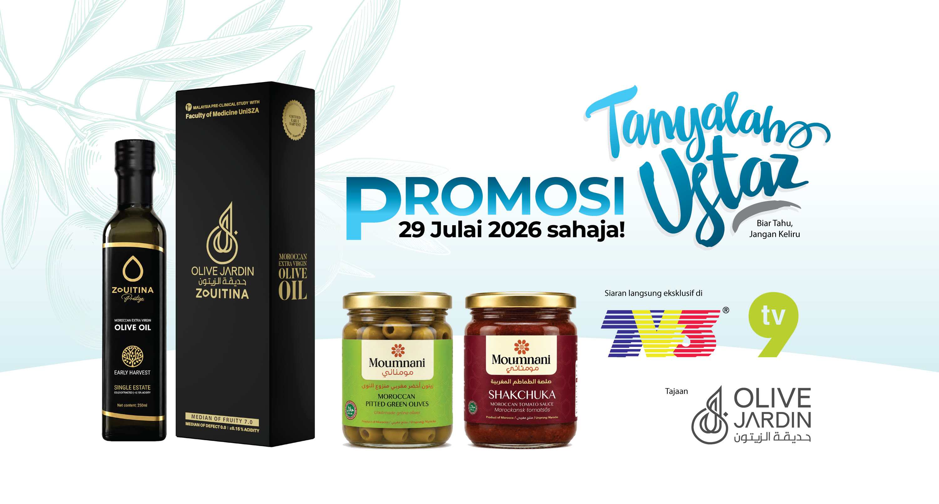 Promosi Tanyalah Ustaz &mdash; Zouitina Prestige & Moumnani Gourmet